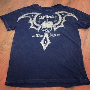 Affliction tee. Size XL